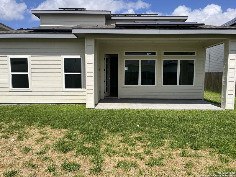 Exterior details and patio area of a home in , Laredo (Image 13). Exterior details and patio area of a home in , Laredo (Image 13).