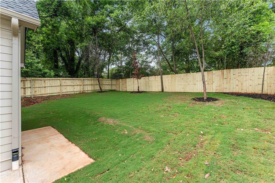 Exterior details and patio area of a home in , Atlanta (Image 3).