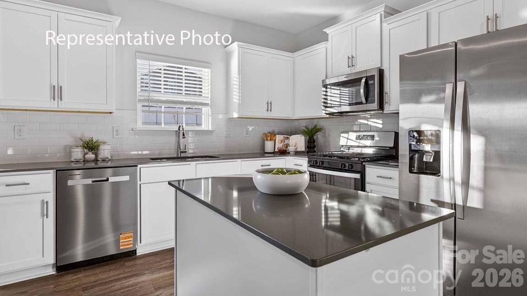Furnished interior view inside a new home in Wallace Springs, Statesville (Image 12).