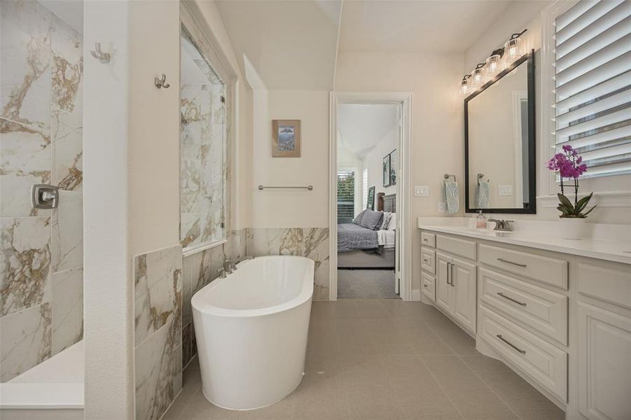 Furnished interior view inside a new home in Harvest, Northlake (Image 23). Furnished interior view inside a new home in Harvest, Northlake (Image 23).