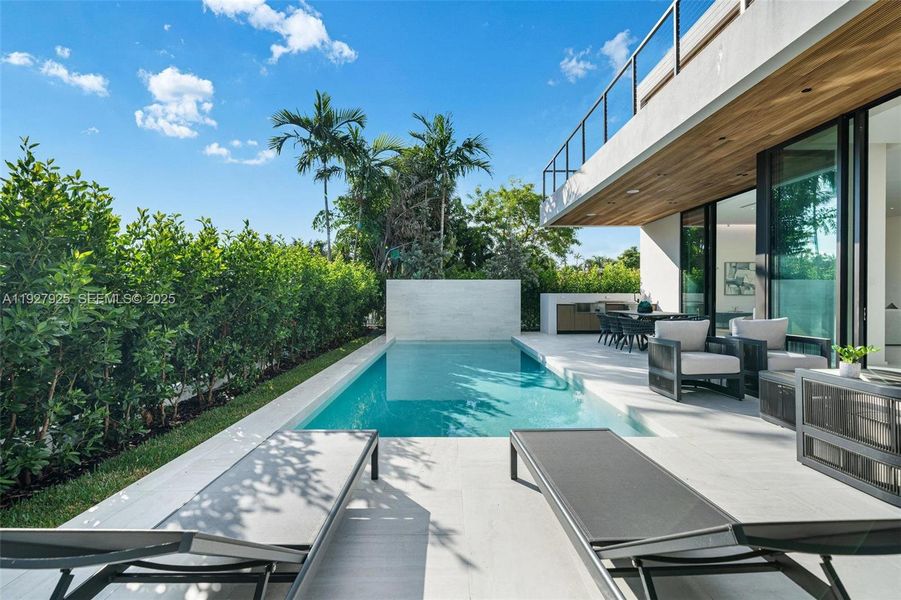 Exterior details and patio area of a home in , Surfside (Image 42). Exterior details and patio area of a home in , Surfside (Image 42).