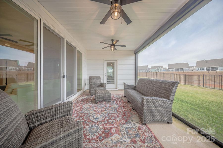 Exterior details and patio area of a home in , Lancaster (Image 3). Exterior details and patio area of a home in , Lancaster (Image 3).