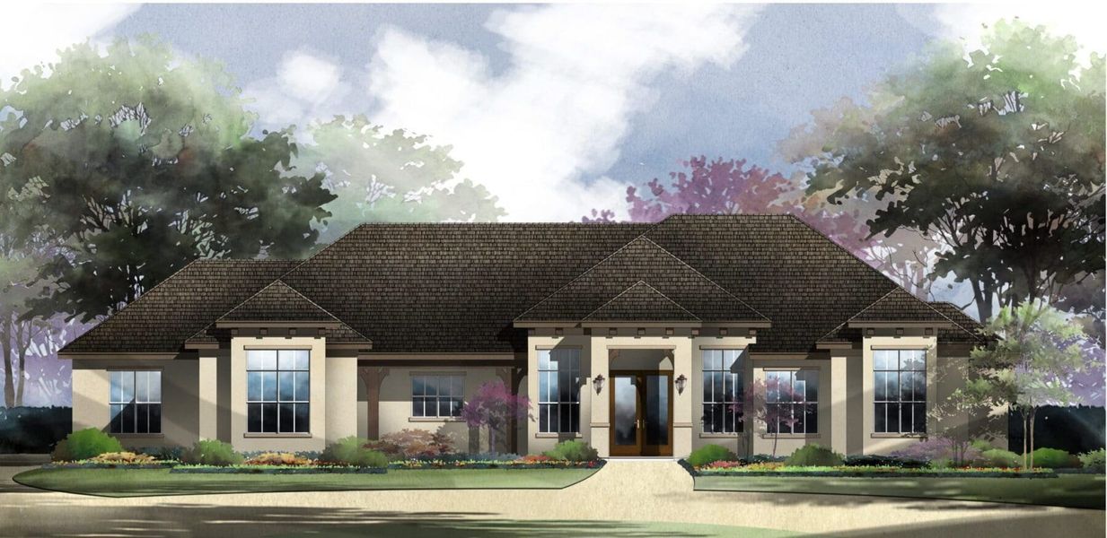Abilene Floor Plan in Belle Oaks, Bulverde TX