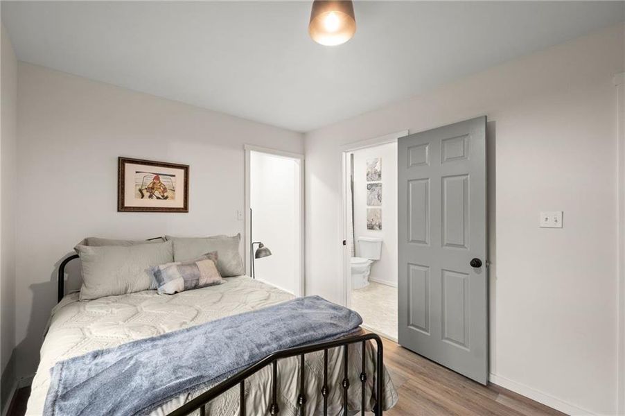 Furnished interior view inside a new home in , Dahlonega (Image 32).