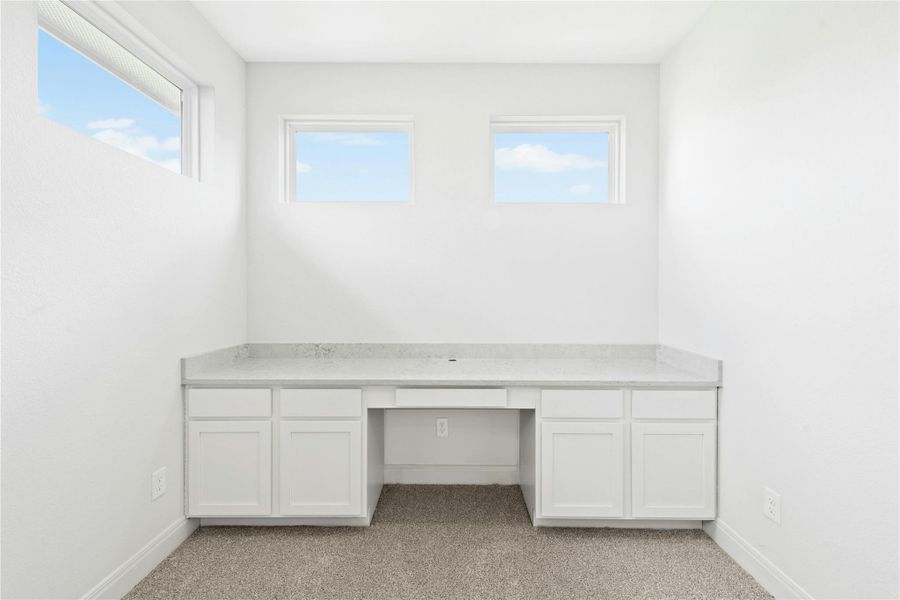 Built in study area Built in study area