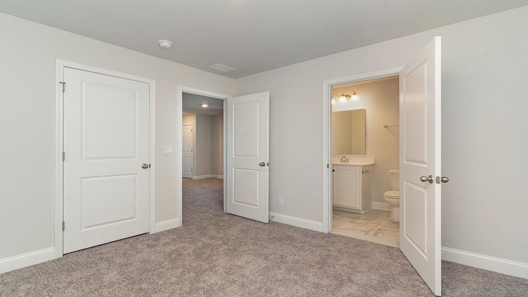 Representative unfurnished interior of a home built from the BELFORT by D.R. Horton in Belle Park, North Myrtle Beach (Image 12).