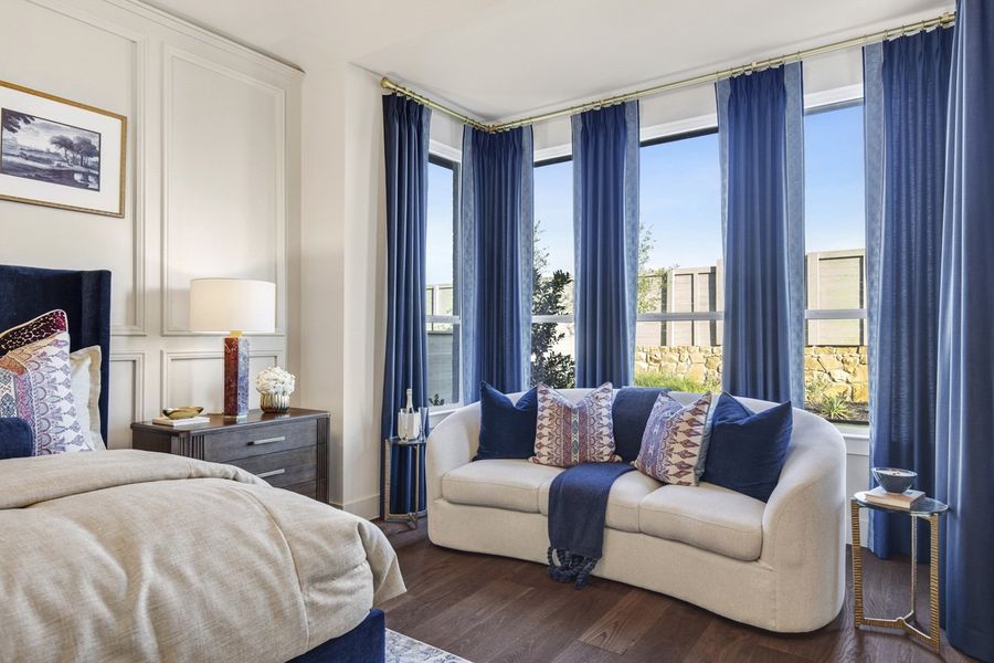 Representative Primary Bedroom - some options shown Representative Primary Bedroom - some options shown
