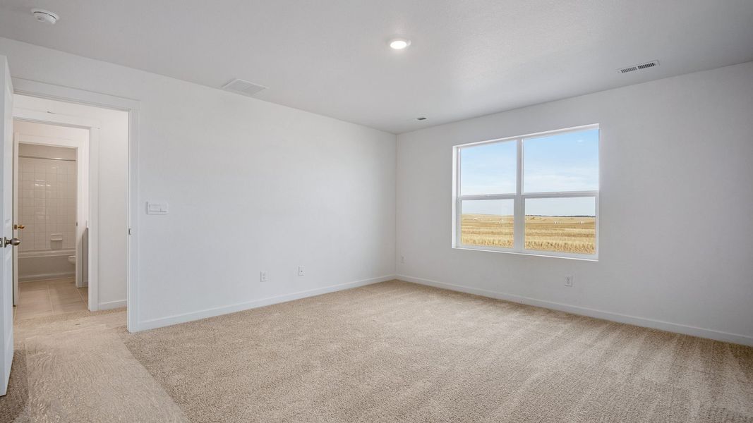 Spacious, unfurnished interior of a new home in Silver Peaks, Lochbuie (Image 28).