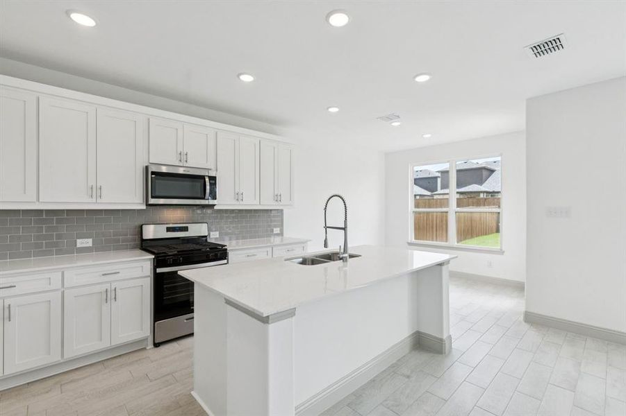 Furnished interior view inside a new home in AnaCapri, Anna (Image 3).