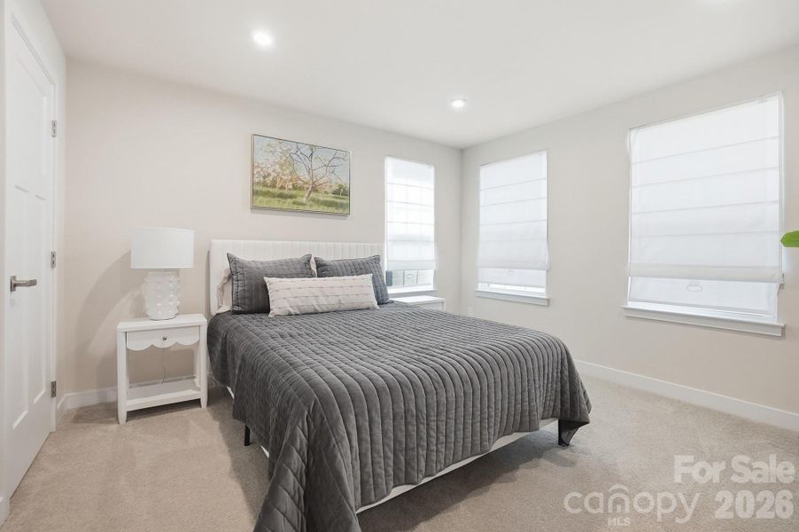 Furnished interior view inside a new home in Bailey Mills, Matthews (Image 8).