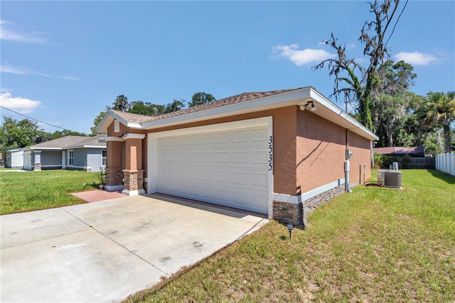 Exterior details and patio area of a home in , Belleview (Image 21). Exterior details and patio area of a home in , Belleview (Image 21).