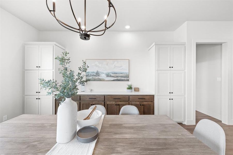 Furnished interior view inside a new home in , Temple (Image 15).