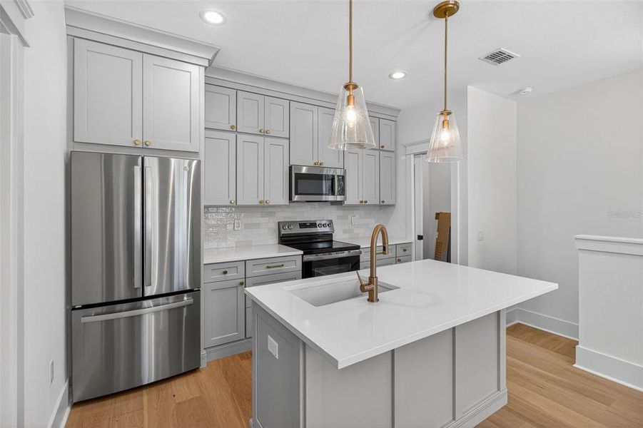 Furnished interior view inside a new home in , St. Petersburg (Image 9).