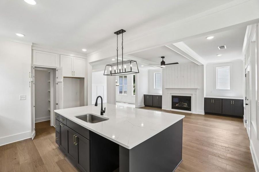 Furnished interior view inside a new home in , Marietta (Image 11).