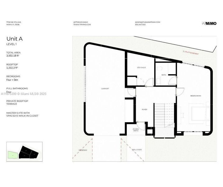 2D floor plan layout of this home in , Miami, FL (Image 5). 2D floor plan layout of this home in , Miami, FL (Image 5).