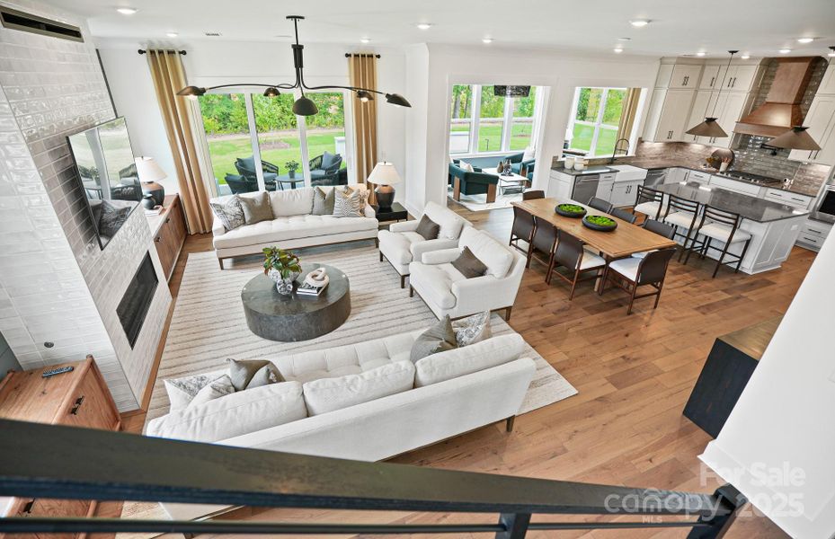 Flowing Open Concept an Entertainers Dream.  Representative photo