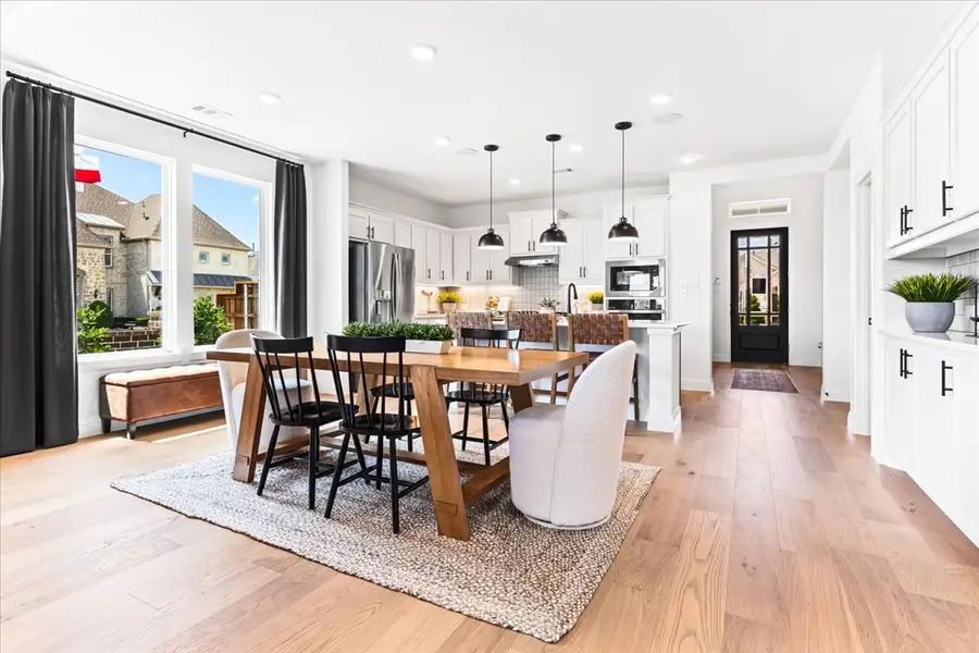 Furnished interior view inside a new home in Meadow Run, Melissa (Image 7).
