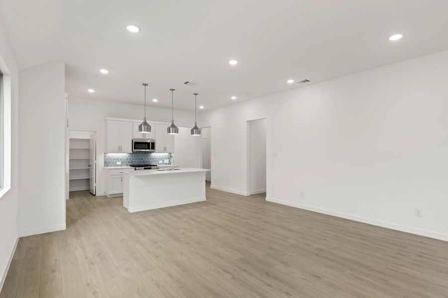 Open Kitchen-Dining Room