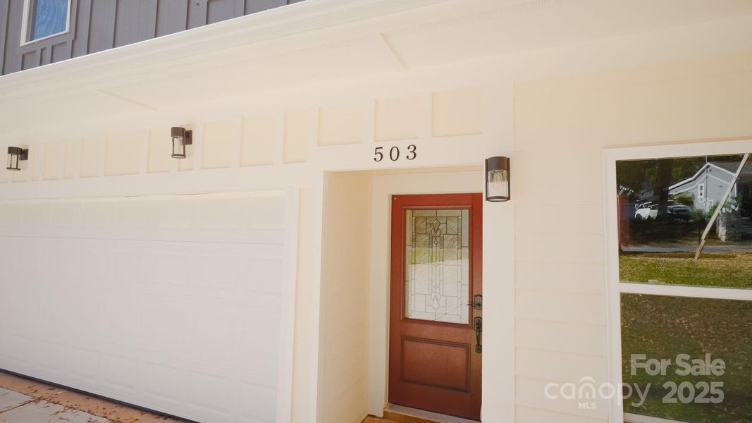 Exterior details and patio area of a home in , Charlotte (Image 18).