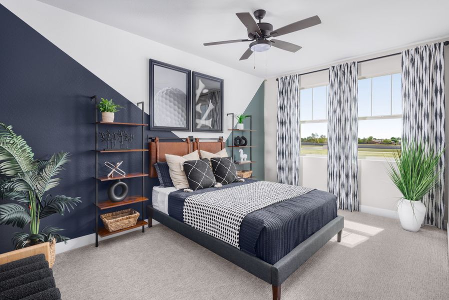 Furnished interior view inside a new home in Montana Vista - Summit: Summit, Buckeye (Image 10).