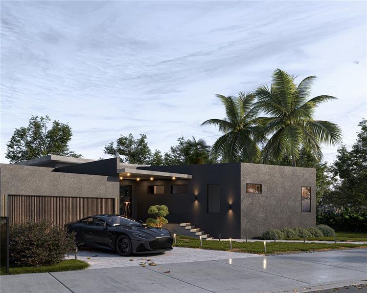 Front exterior of a new home in , Punta Gorda, FL, highlighting curb appeal (Image 1). Front exterior of a new home in , Punta Gorda, FL, highlighting curb appeal (Image 1).