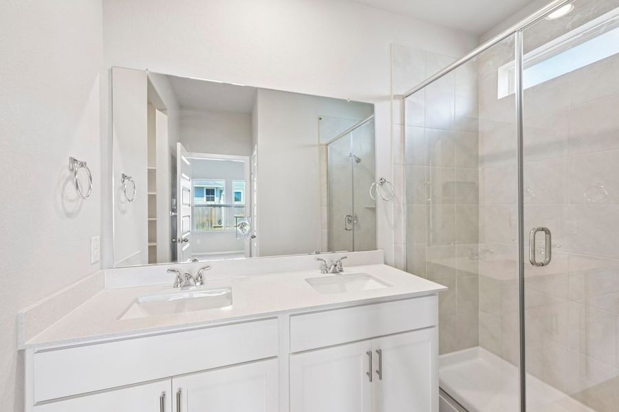 Furnished interior view inside a new home in Cascade, Liberty Hill (Image 8).