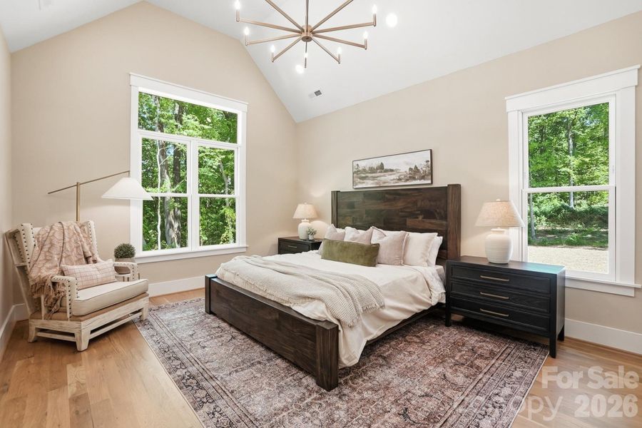 Furnished interior view inside a new home in , Marshville (Image 32).