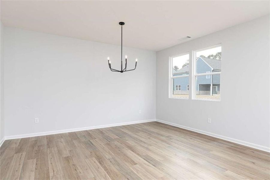 Spacious, unfurnished interior of a new home in River Oaks, Locust Grove (Image 14). Spacious, unfurnished interior of a new home in River Oaks, Locust Grove (Image 14).