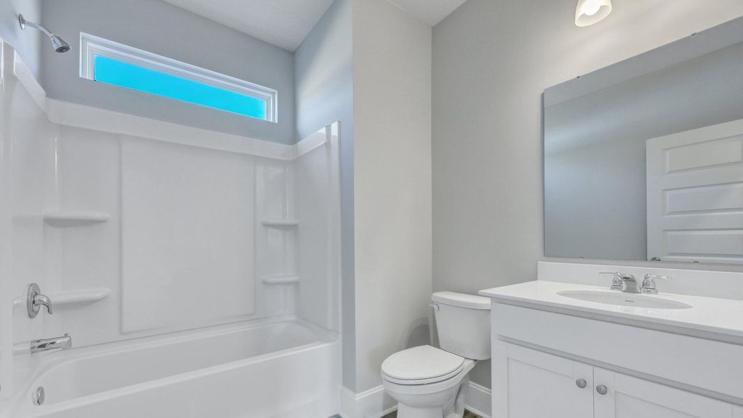 Furnished interior view inside a new home in Berkeley Bay, Ridgeville (Image 15). Furnished interior view inside a new home in Berkeley Bay, Ridgeville (Image 15).