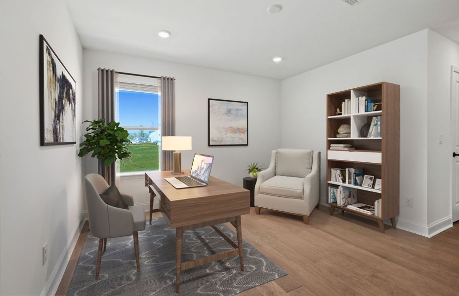 Furnished interior view inside a new home in Kinsdale, Lancaster (Image 10). Furnished interior view inside a new home in Kinsdale, Lancaster (Image 10).