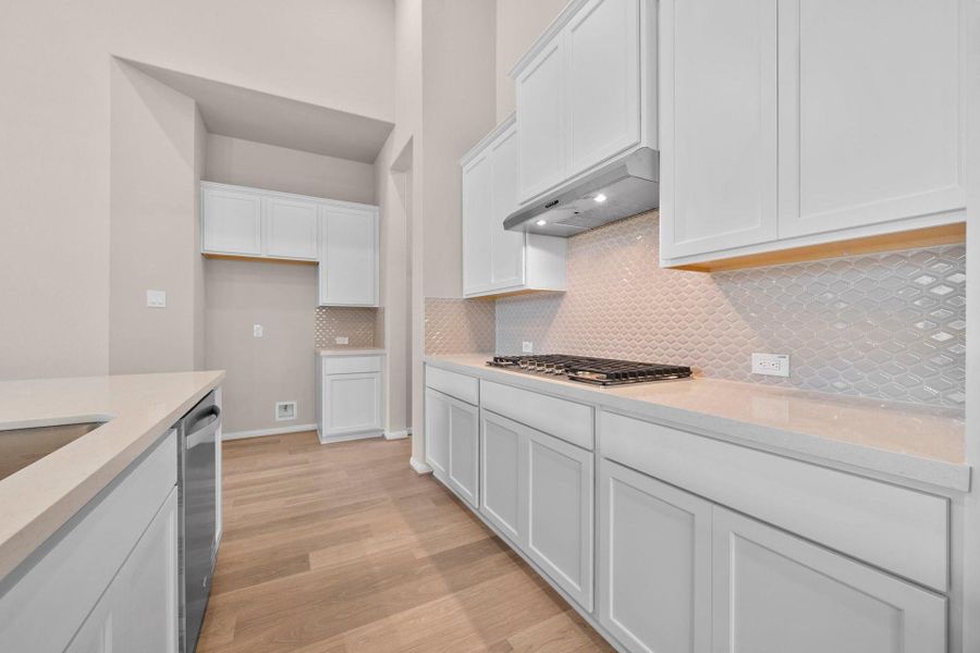 Furnished interior view inside a new home in The Highlands, Porter (Image 6).