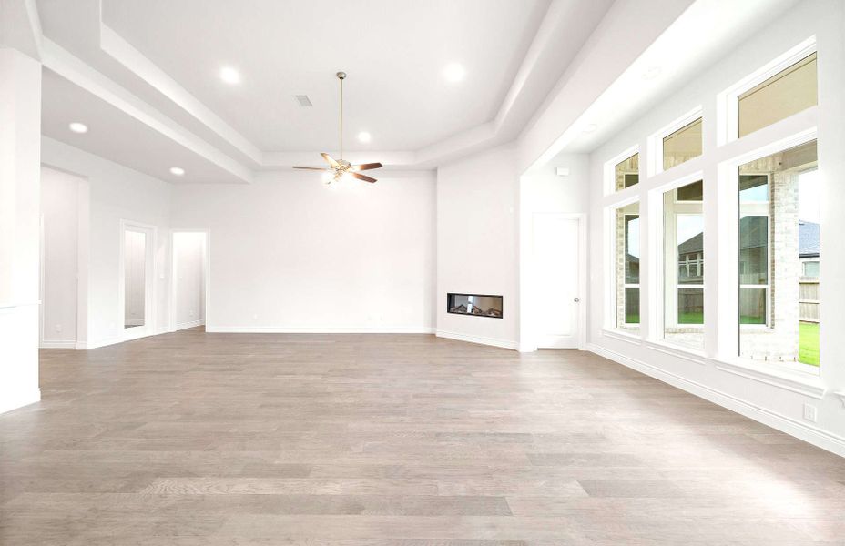 Representative unfurnished interior of a home built from the 2909AU by Ravenna Homes in Audubon 60′, Magnolia (Image 30).