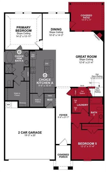Beazer Homes The Villages at Hurricane Creek Rainier floorplan. Beazer Homes The Villages at Hurricane Creek Rainier floorplan.