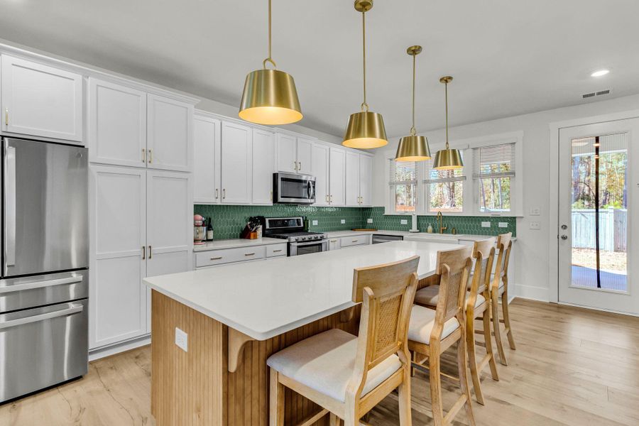 Furnished interior view inside a new home in , Ravenel (Image 10).