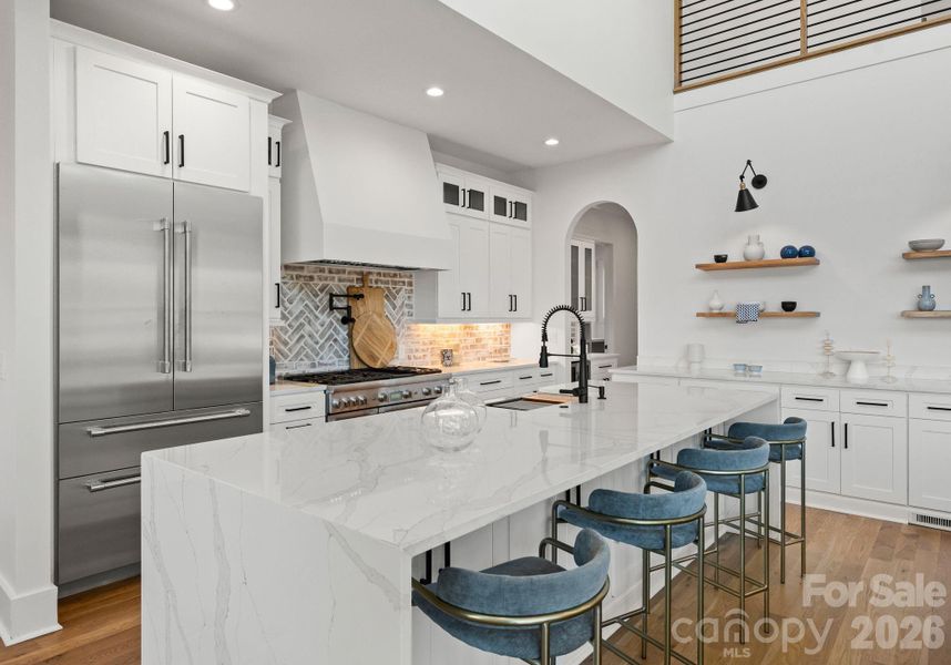 Furnished interior view inside a new home in , Charlotte (Image 12).