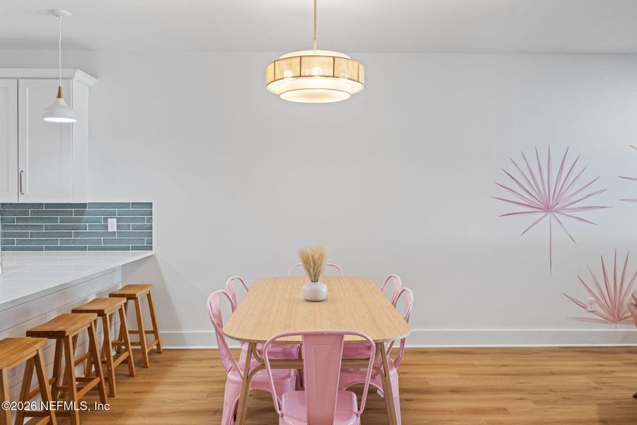 Furnished interior view inside a new home in , Jacksonville Beach (Image 6). Furnished interior view inside a new home in , Jacksonville Beach (Image 6).