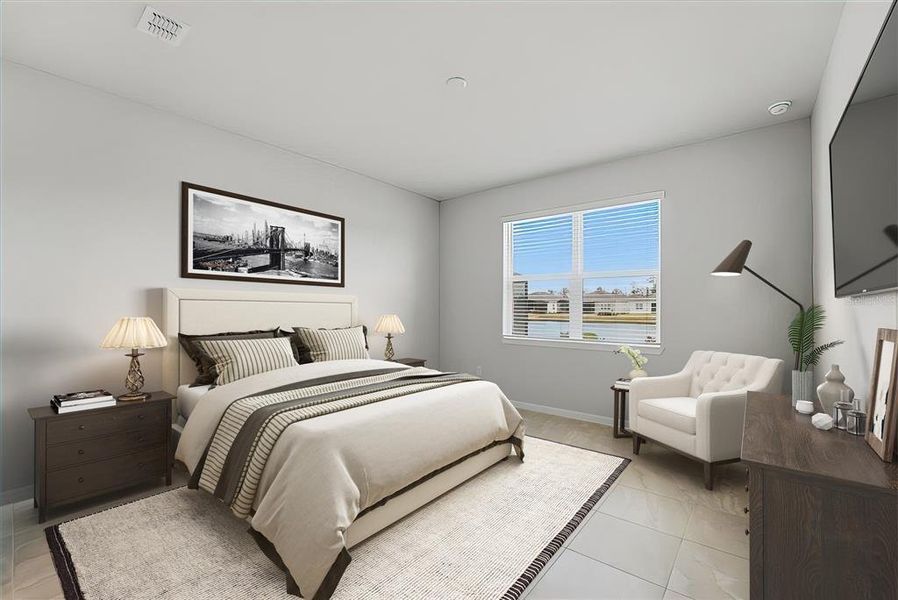 Furnished interior view inside a new home in , St. Cloud (Image 15).