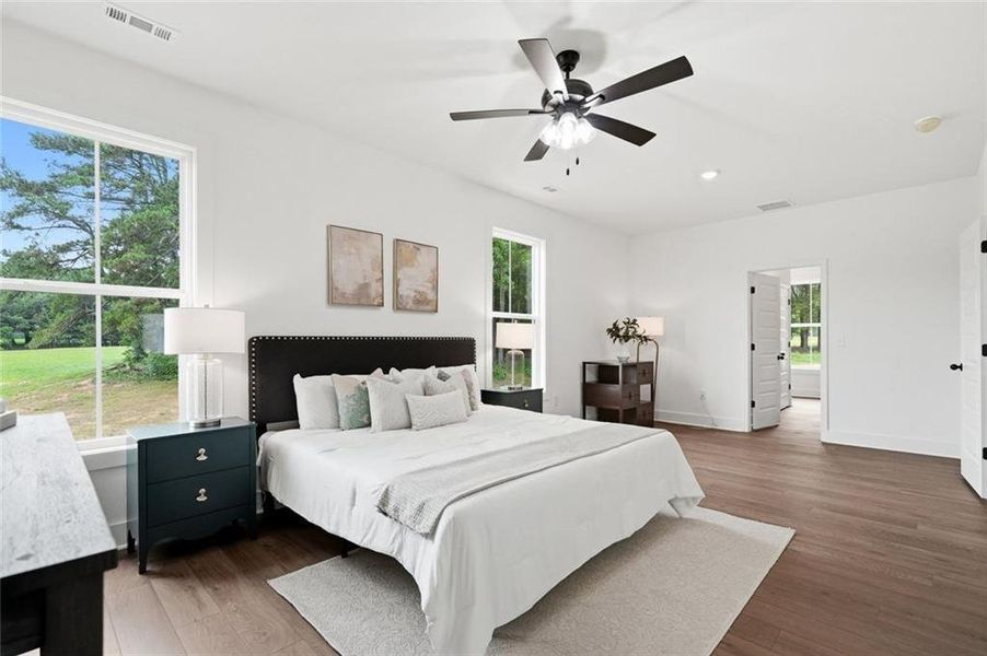 Furnished interior view inside a new home in , Mansfield (Image 16).