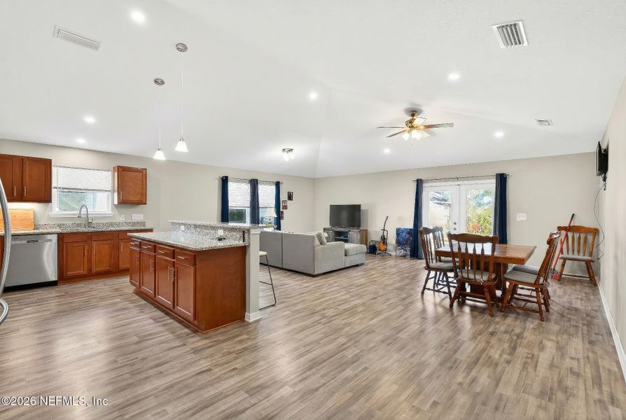 Furnished interior view inside a new home in , Jacksonville (Image 13).