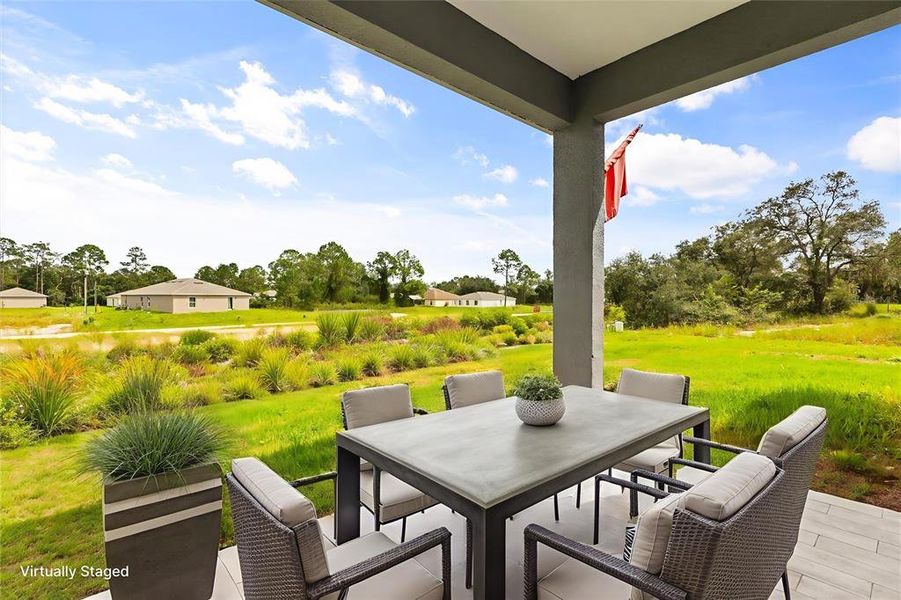 Exterior details and patio area of a home in , Kissimmee (Image 21).