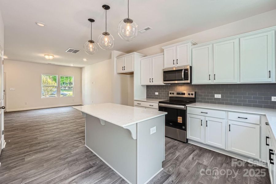 Furnished interior view inside a new home in Dukes Ridge, Charlotte (Image 7).