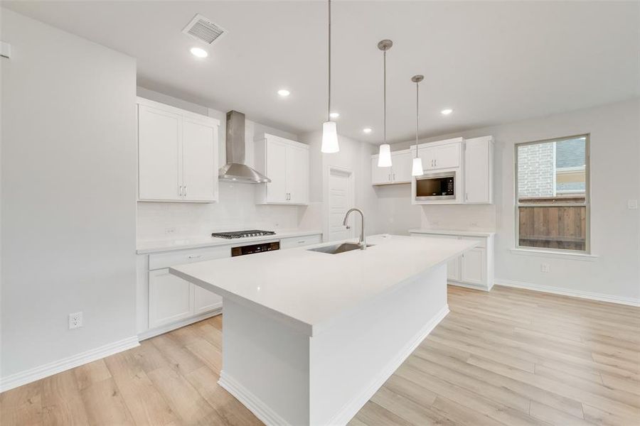 Furnished interior view inside a new home in Spiritas Ranch, Little Elm (Image 9).