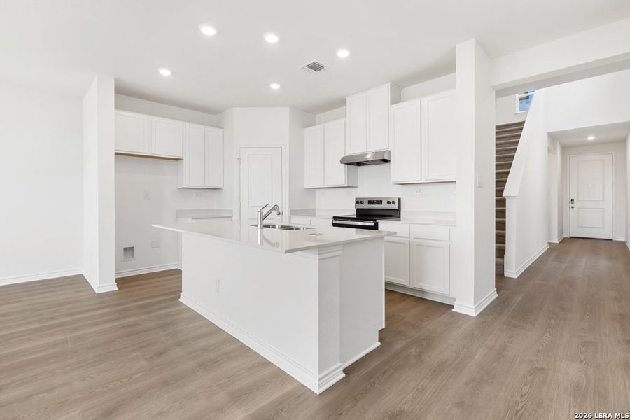 Furnished interior view inside a new home in The Granary - Heritage Collection, San Antonio (Image 9).