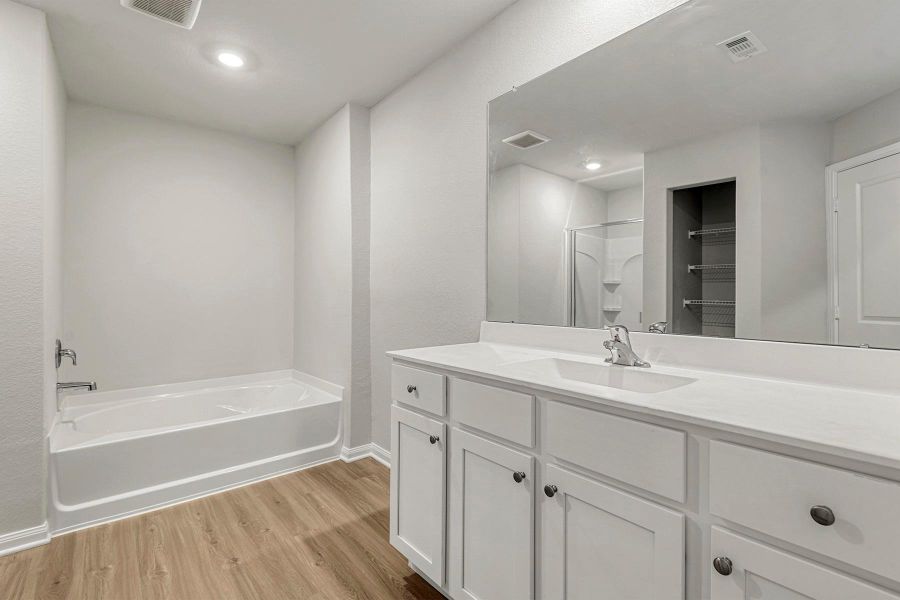 Furnished interior view inside a new home in Wayside Village, Houston (Image 6).