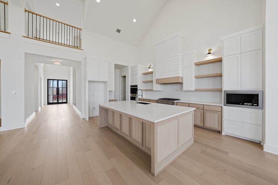 Furnished interior view inside a new home in Park Place - 80' Lots, Prosper (Image 10).