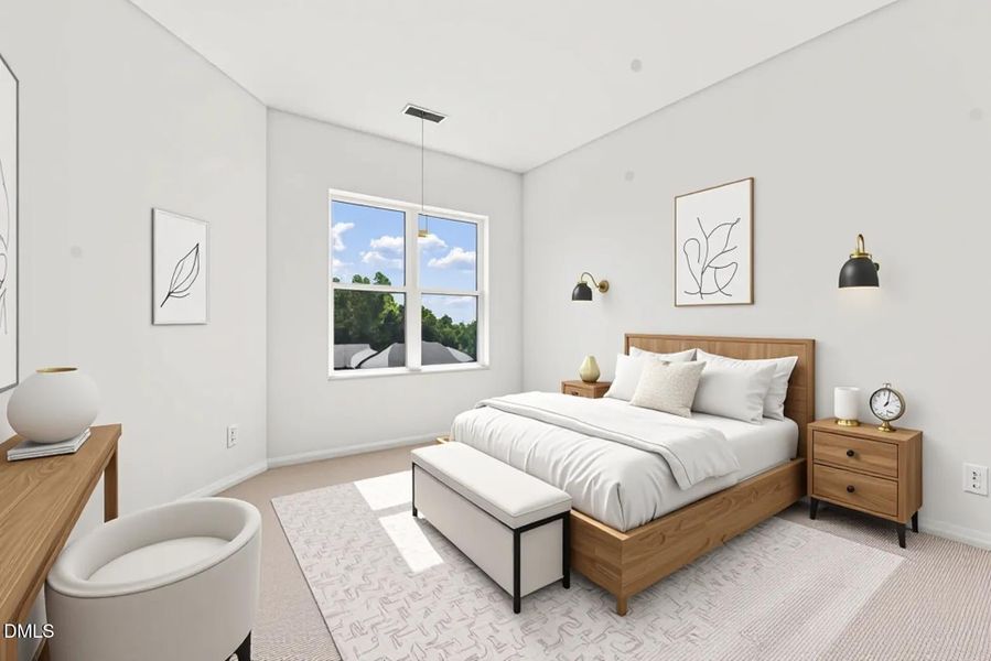 Furnished interior view inside a new home in 78 North, Sanford (Image 16).
