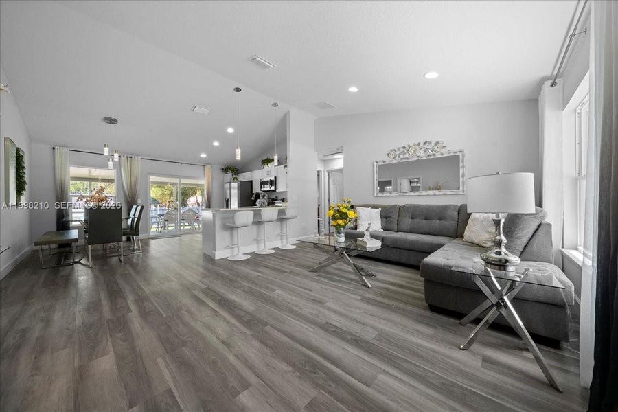 Furnished interior view inside a new home in , Ocala (Image 8).