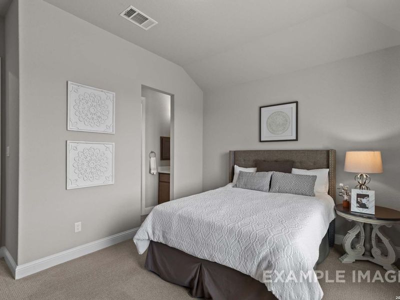 Furnished interior view inside a new home in The Reserve at Potranco Oaks, Castroville (Image 39).
