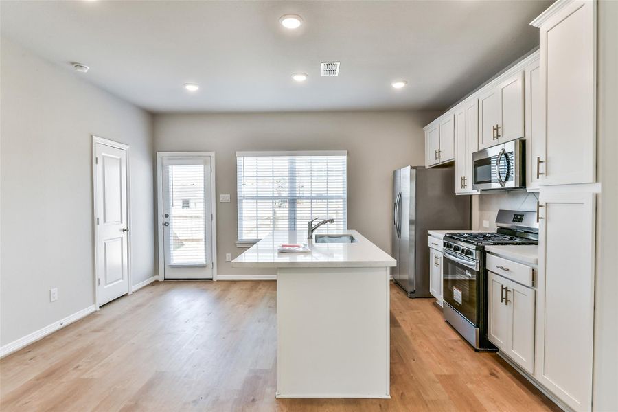 Furnished interior view inside a new home in , Houston (Image 5).
