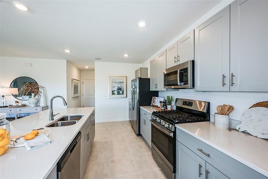 Furnished interior view inside a new home in Waterstone, Groveland (Image 16).